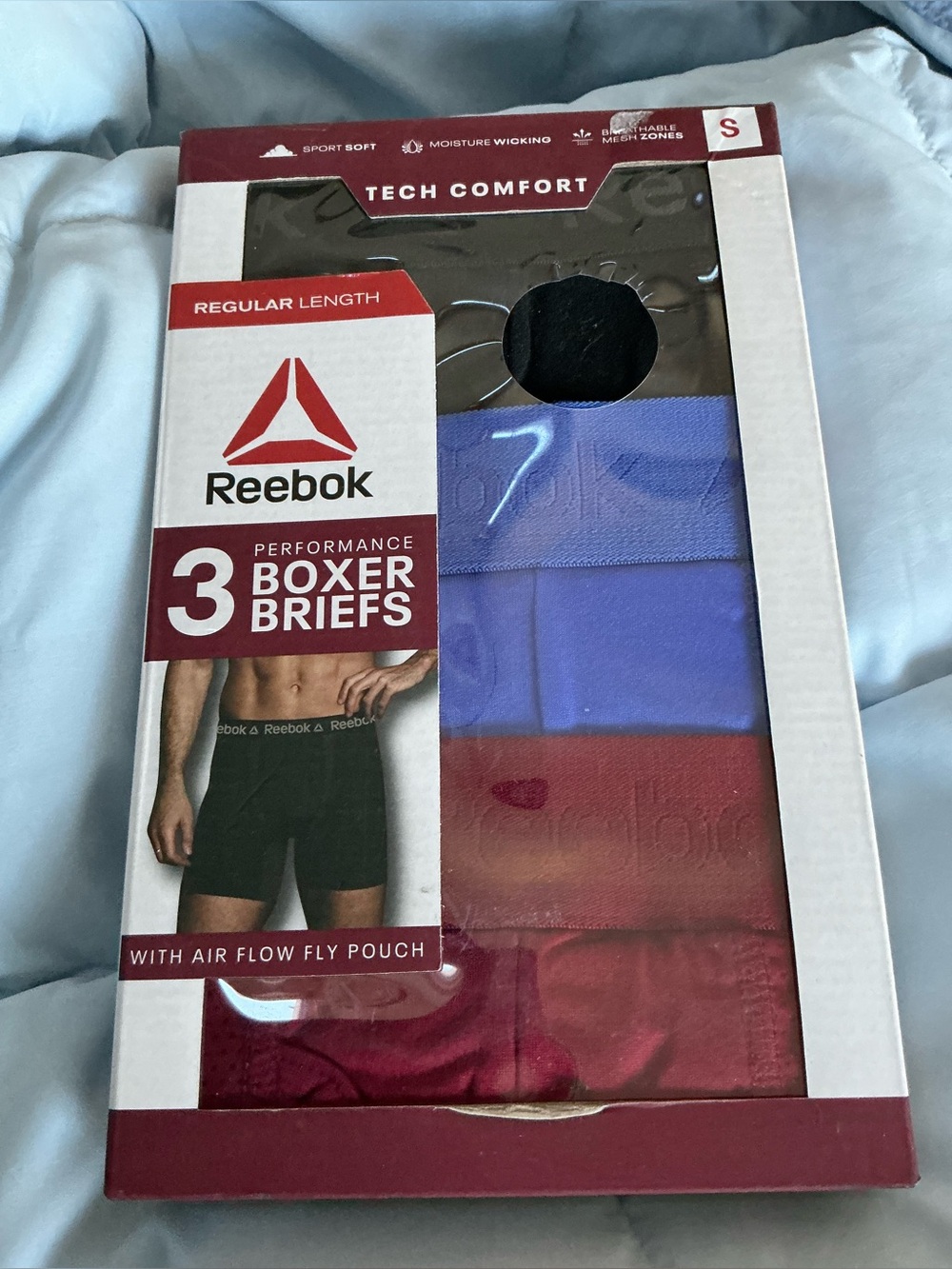 Reebok 3-Pack Boxer Briefs